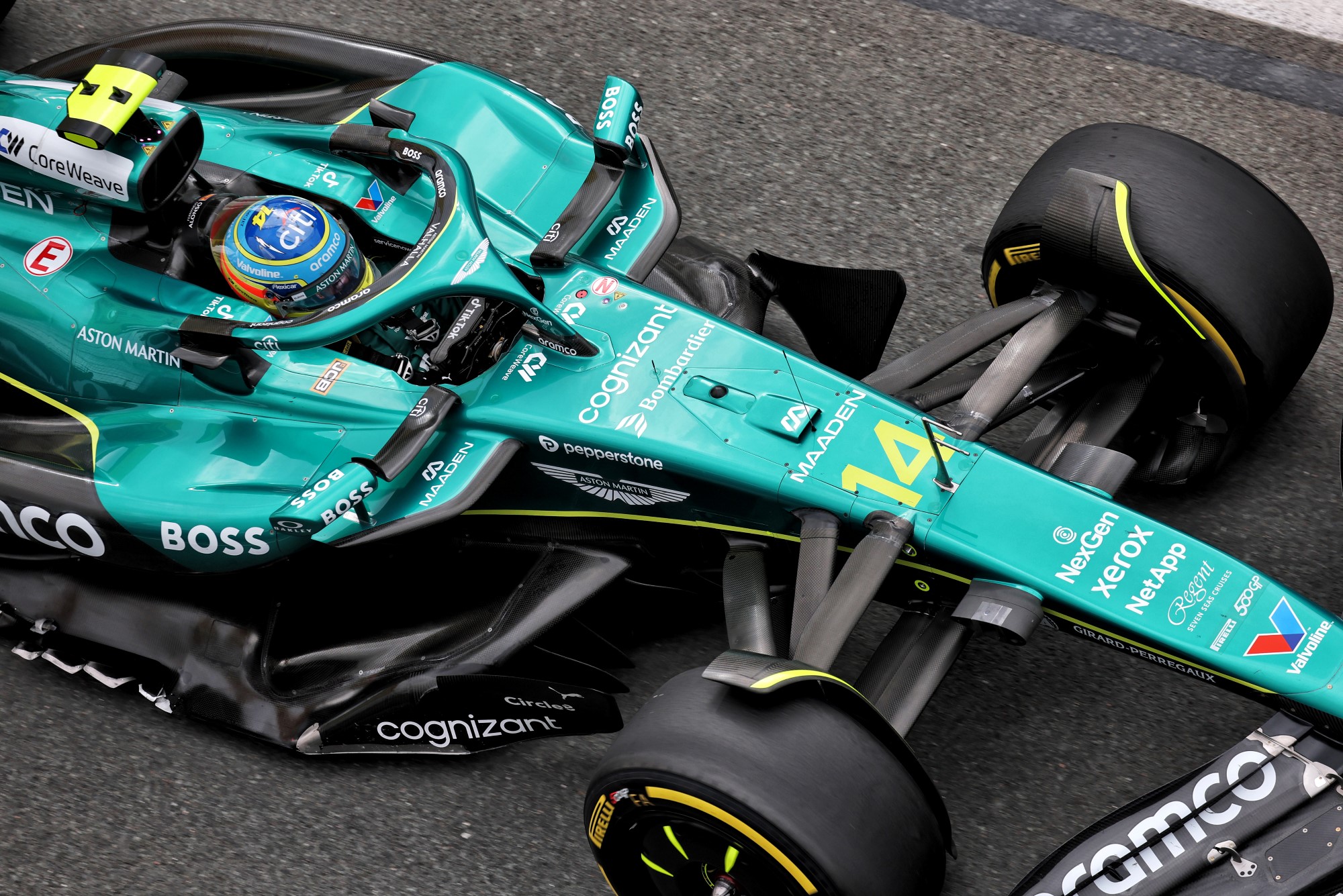 F1: Confira as imagens da pole de Piastri para o GP da Holanda Fernando Alonso (ESP) Aston Martin F1 Team AMR25.